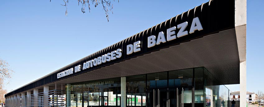 Estación de autobuses de Baeza en Jaén