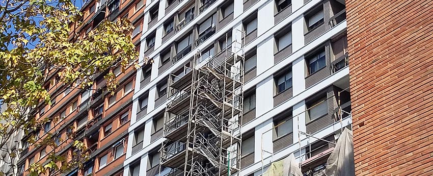 Rehabilitación de edificio en calle Autonomia de Bilbao